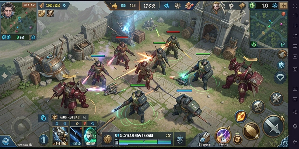 Screenshot menampilkan intensitas pertempuran dalam 2739.
