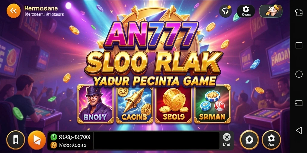 Tampilan gameplay AN777 yang memukau dan mendebarkan.