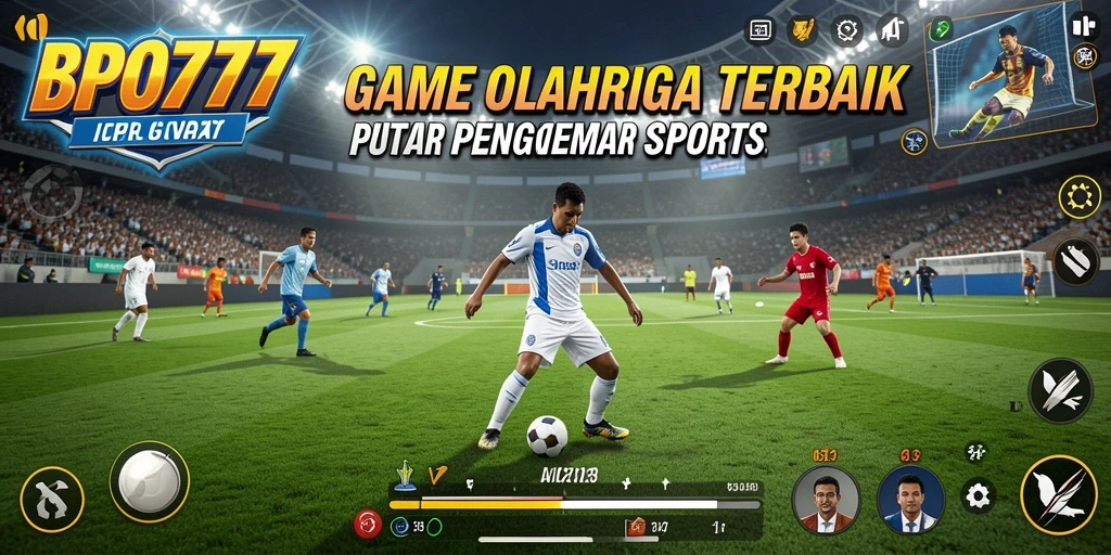 Tampilan gameplay menarik di BPO777 dengan berbagai mode olahraga.