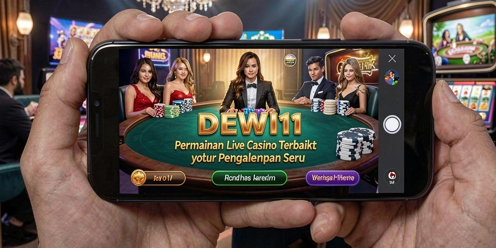 Tampilan gameplay mendebarkan di DEWI11 Live Casino.