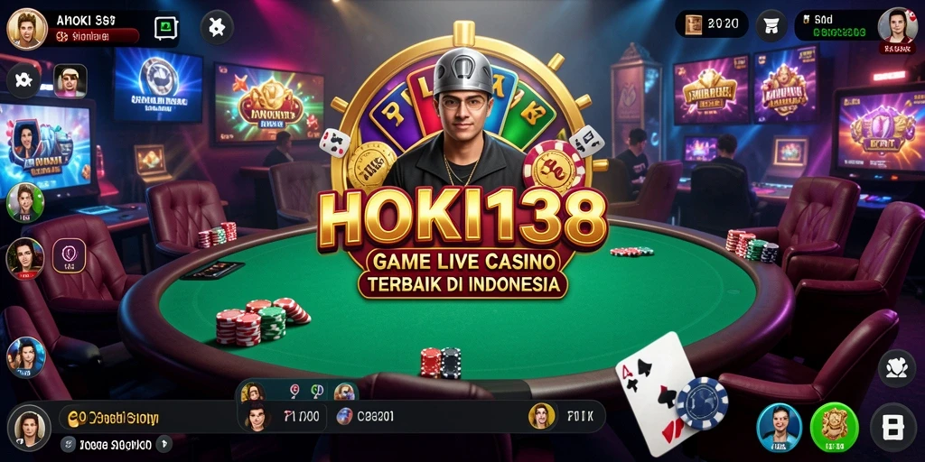 Tampilan gameplay HOKI138 dengan dealer langsung yang menarik.