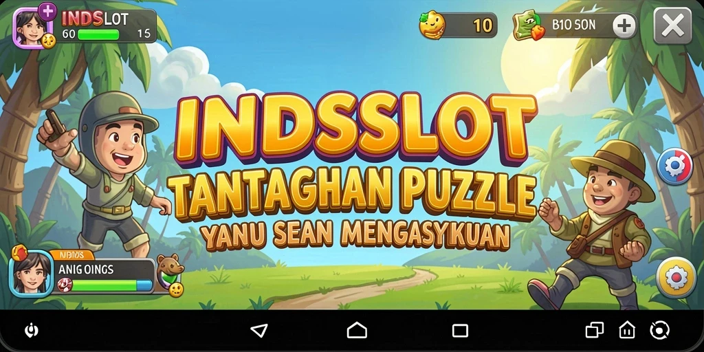 Gameplay seru INDSLOT yang memicu adrenalin pemain puzzle.