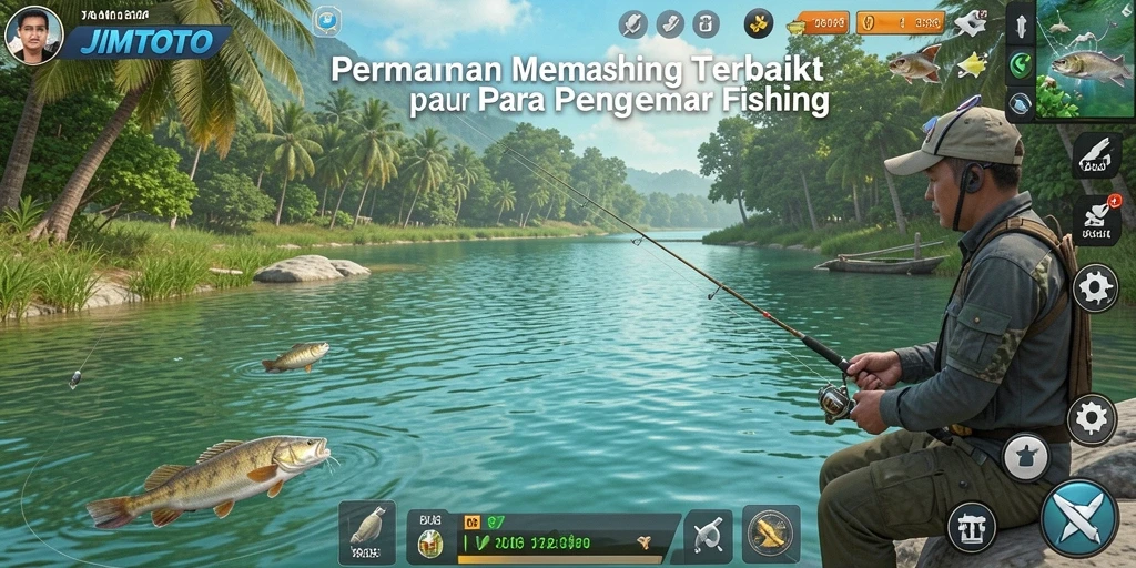 Tangkapan ikan besar dalam gameplay JMTOTO yang seru.