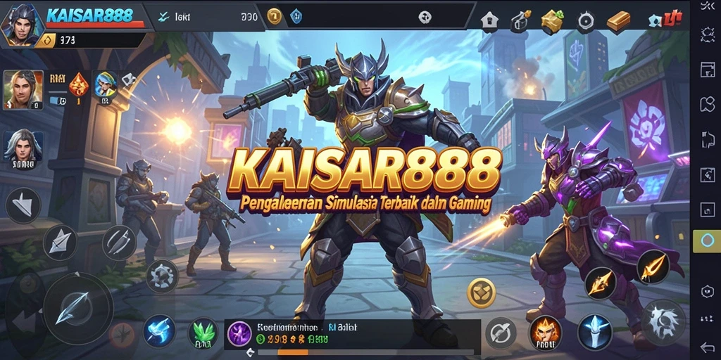 Screenshot gameplay KAISAR888 menampilkan aksi seru dalam simulasi.