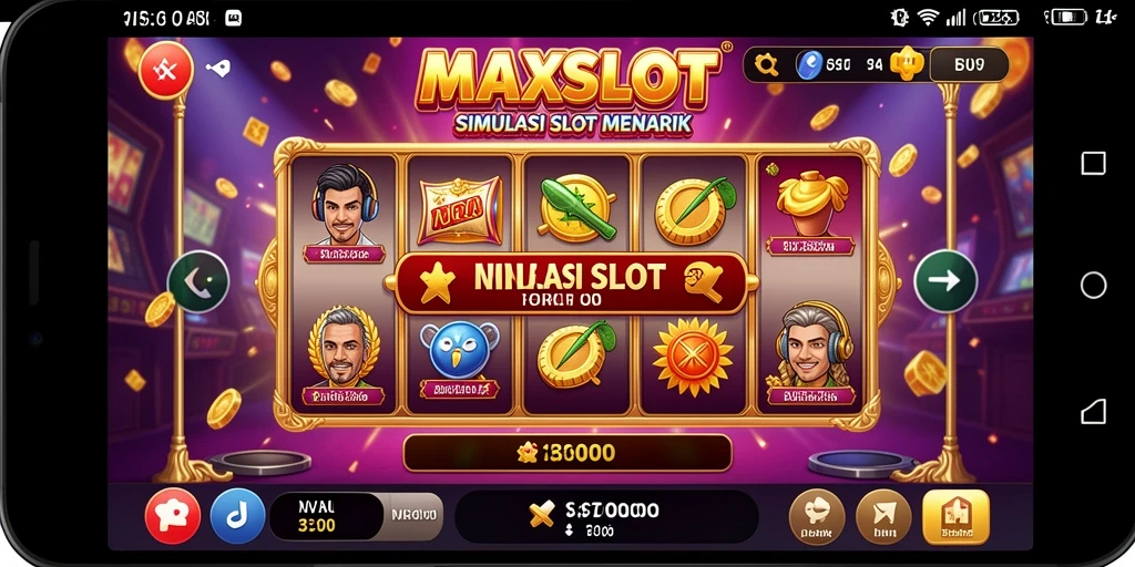 Tampilan gameplay seru dalam MAXSLOT yang menghadirkan slot interaktif.