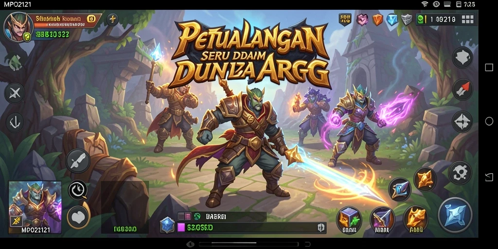 Tampilan gameplay seru dalam MPO2121 yang menegangkan.