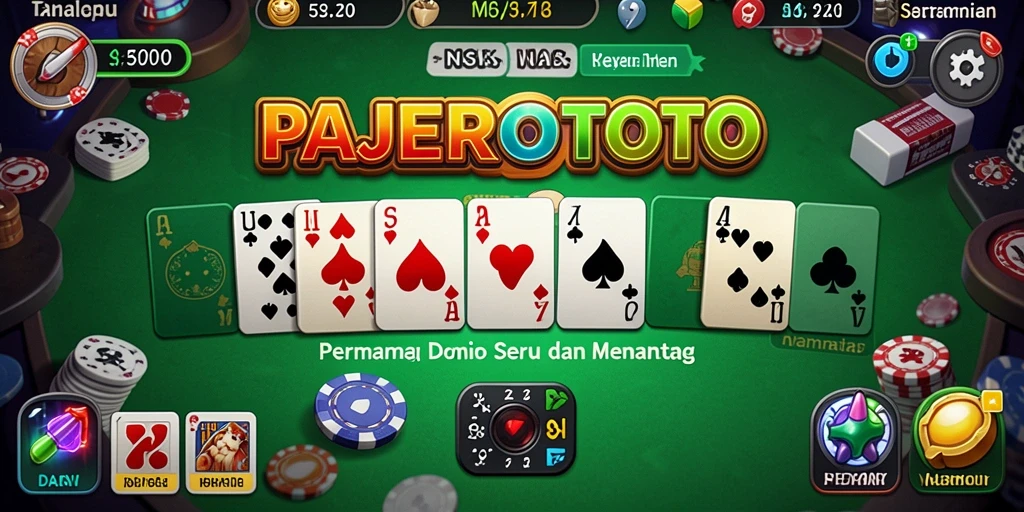 Tampilan gameplay PAJEROTOTO yang menegangkan dan seru.