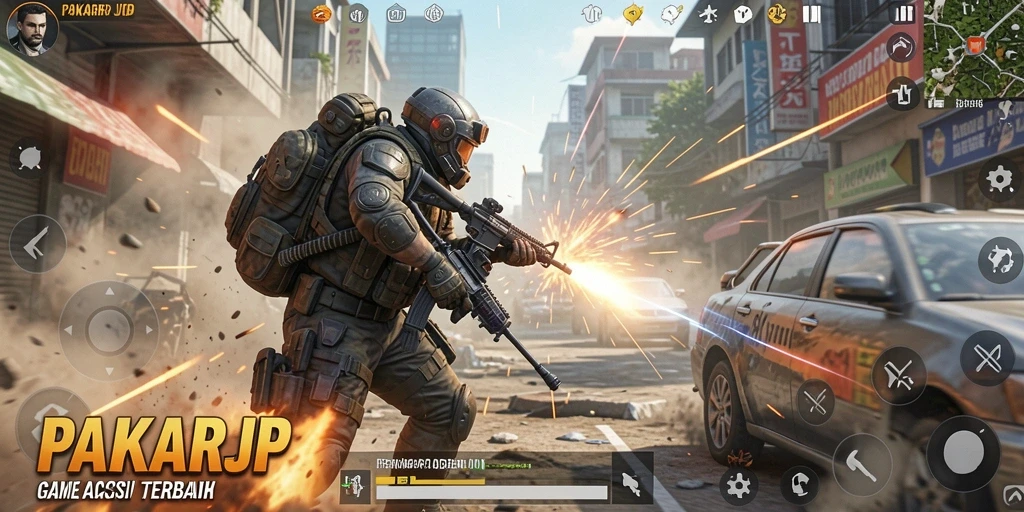Tampilan menarik dari gameplay seru PAKARJP.