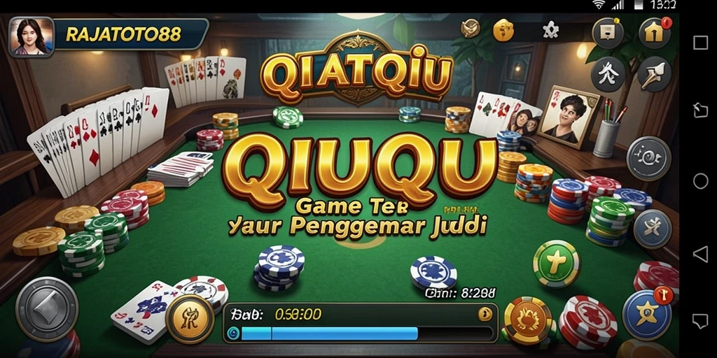 Screenshot gameplay QiuQiu RAJATOTO88 yang menarik.
