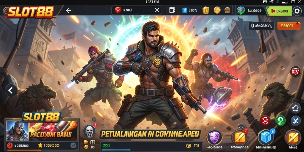 Gameplay SLOT88 yang menegangkan dan seru.