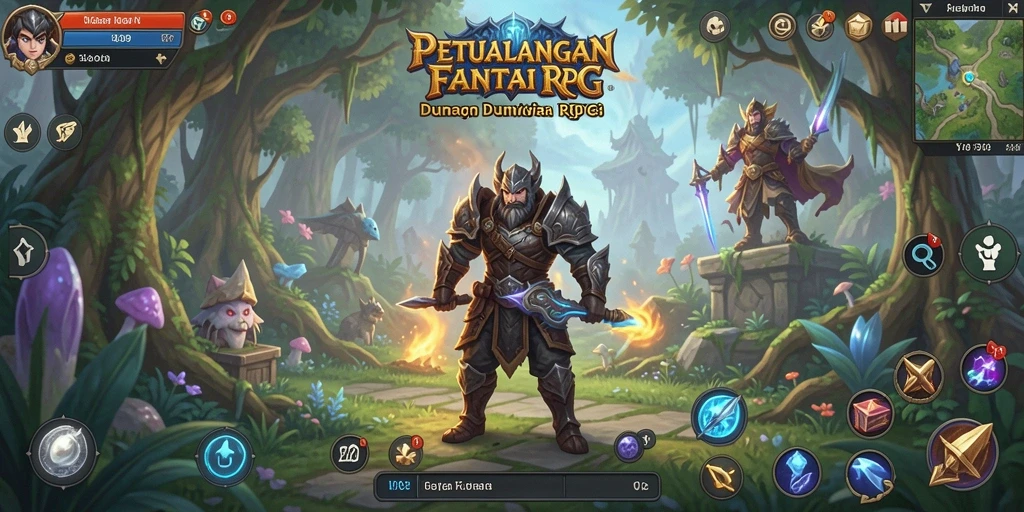 Tampilan gameplay V89 yang menakjubkan dengan karakter unik dan pertarungan seru.