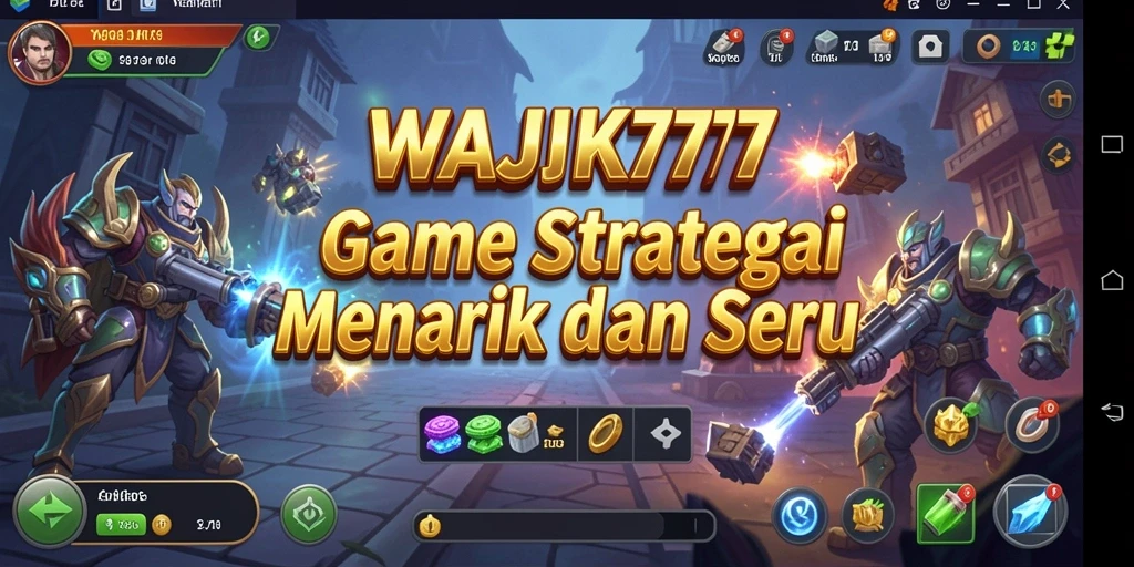 Tampilan gameplay menarik di WAJIK777 dengan strategi yang mendalam.