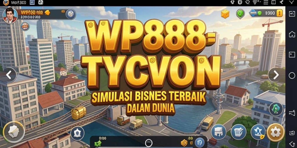 Gambaran gameplay WP888 yang mendebarkan dan penuh strategi Tycoon.