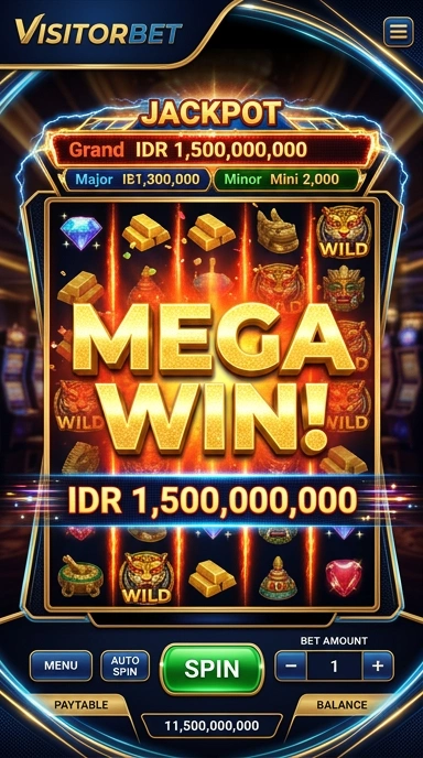 Fitur unggulan di aplikasi visitorbet yang memudahkan navigasi.